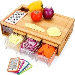 Las Mejores Tablas con Recipientes para Preparar Alimentos en Casa