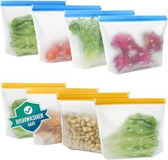 Comparativa de las mejores bolsas de silicona reutilizables para alimentos
