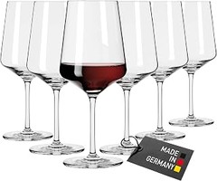 Copas de vino tinto