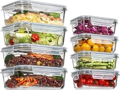 Pros y contras de usar fiambreras de vidrio en meal prep