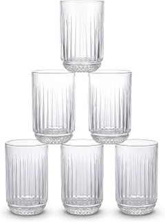 Comparativa: Vasos Altos de Cristal vs Plástico, Ventajas y Desventajas