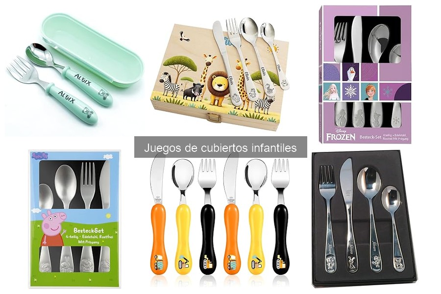Beneficios de usar juegos de cubiertos infantiles para niños