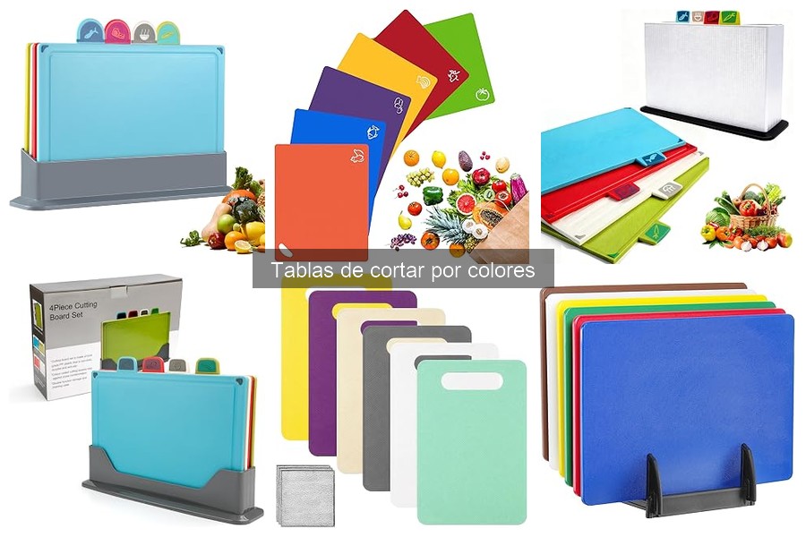 Beneficios de usar tablas de cortar por colores en 2026