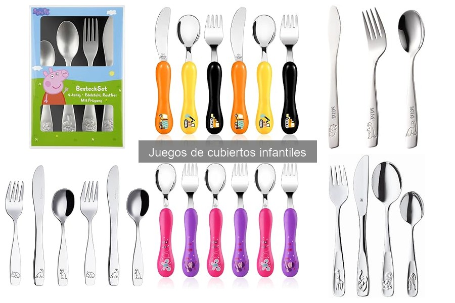 Cómo cuidar y mantener los juegos de cubiertos infantiles