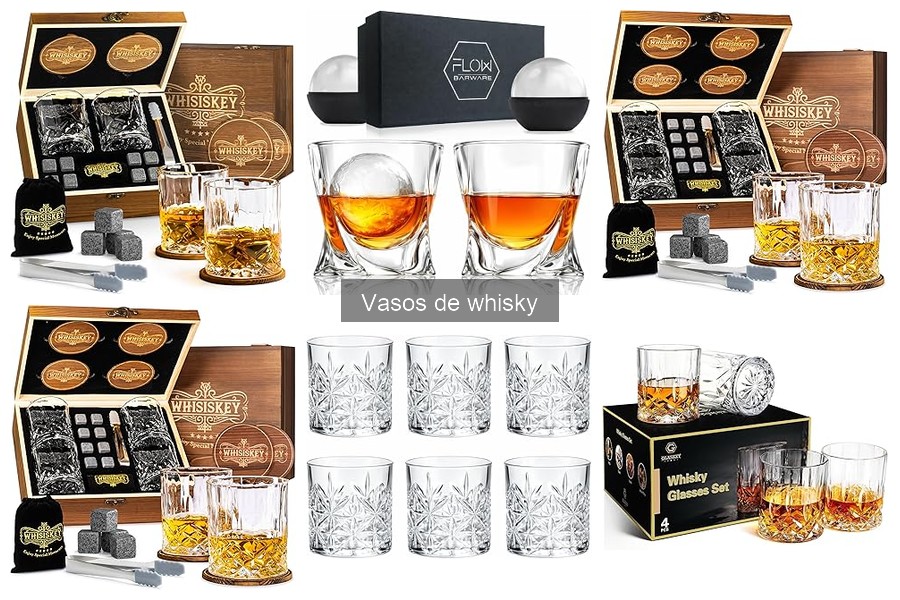 Cómo elegir vasos de whisky según el tipo de bebida