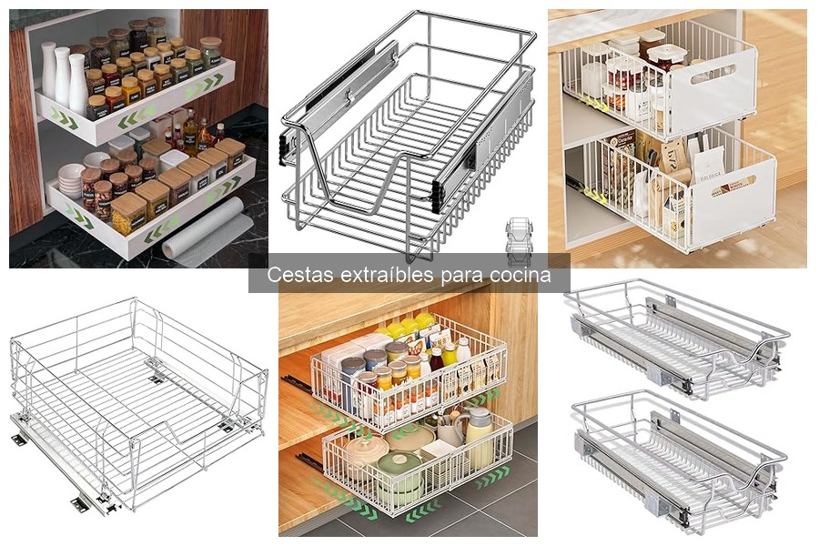 Cómo instalar una cesta extraíble en tu cocina fácilmente