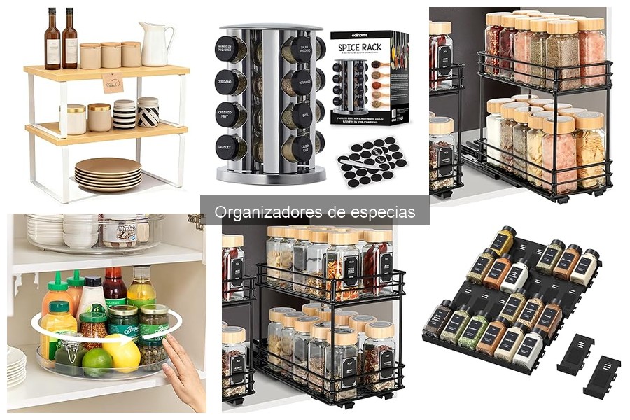 ¿Cómo instalar y mantener un organizador de especias en cocina?