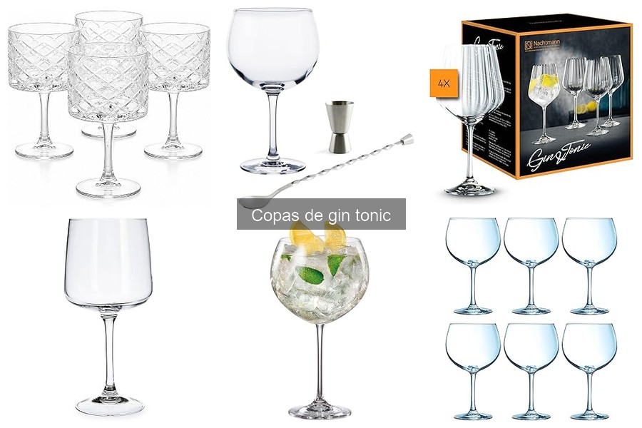 Cómo limpiar y mantener copas de gin tonic correctamente