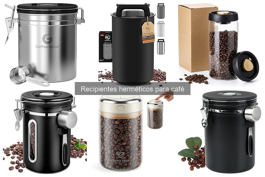 Cómo limpiar y mantener recipientes herméticos para café