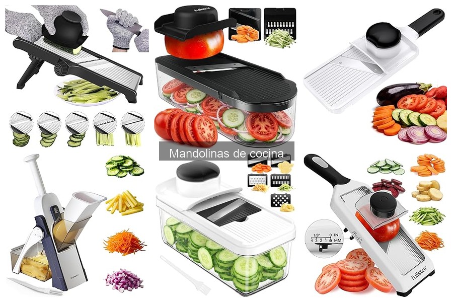 Cómo usar correctamente una mandolina de cocina