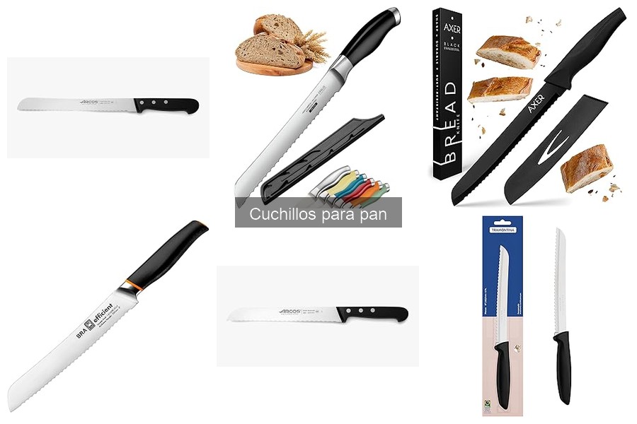 Comparativa: Cuchillos de Pan de Acero Inoxidable vs Cerámica