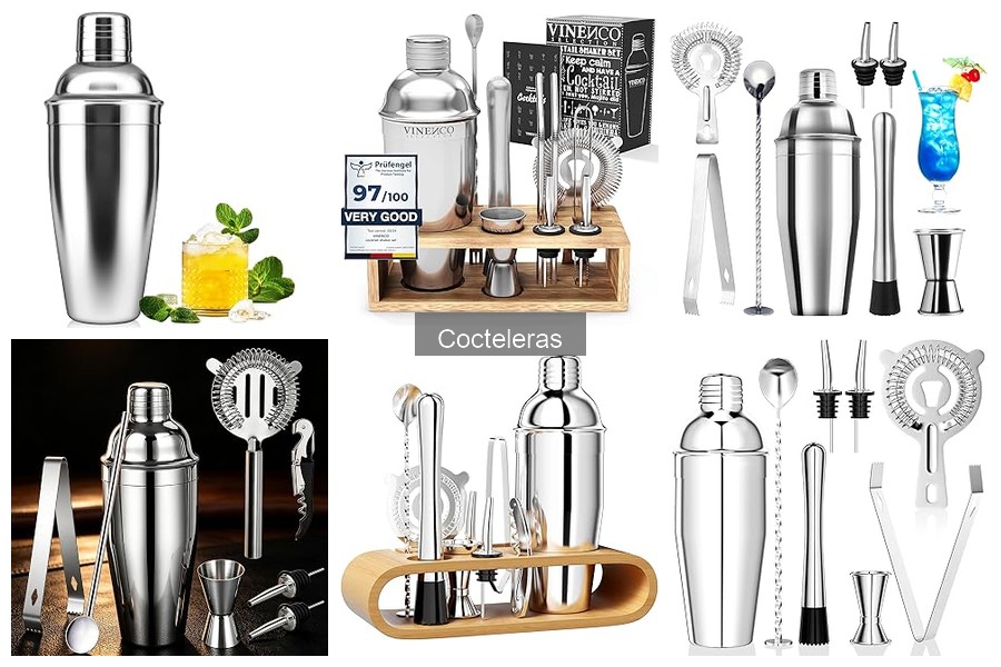 Comparativa de Cocteleras para Principiantes y Profesionales