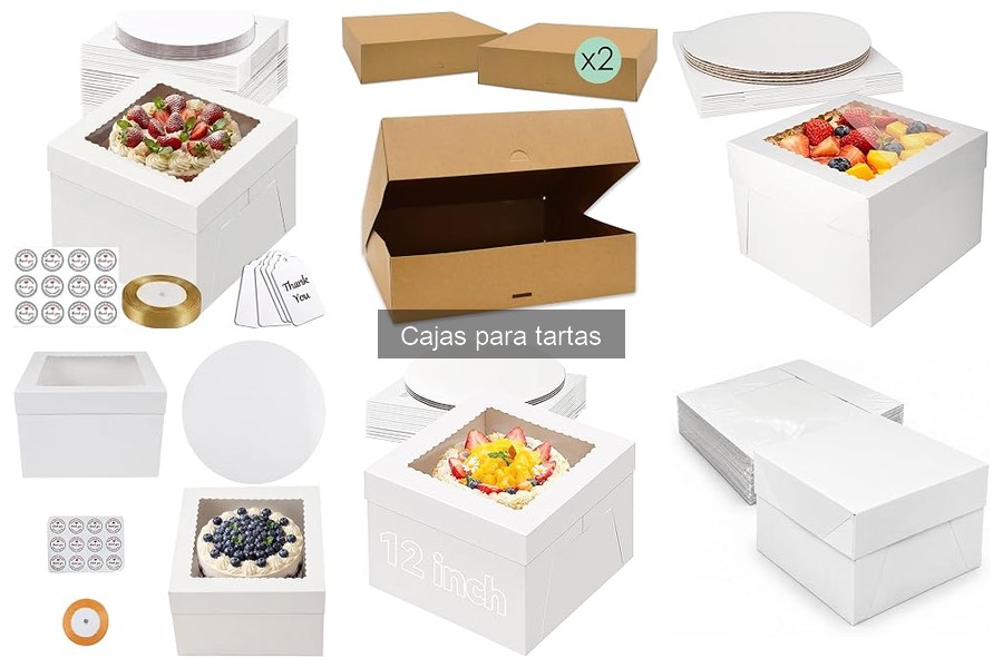 Comparativa de las Mejores Cajas para Tartas en 2026