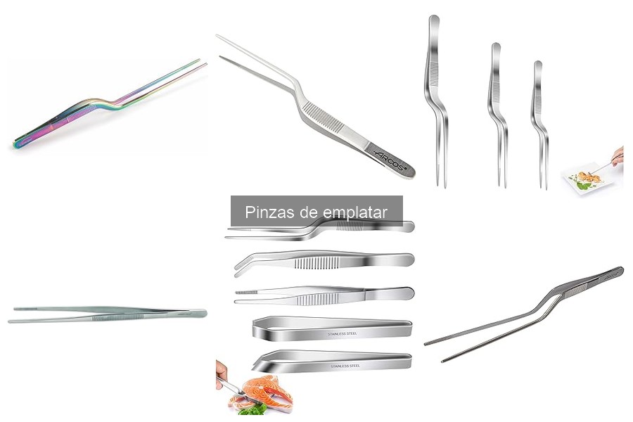 Comparativa de las Mejores Pinzas de Emplatar para Chefs Aficionados