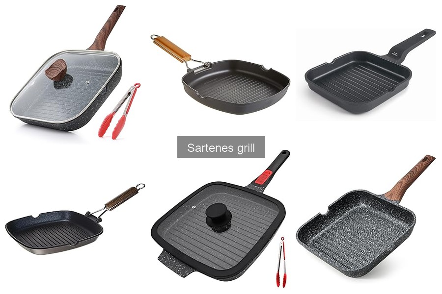 Comparativa de las Mejores Sartenes Grill en 2026