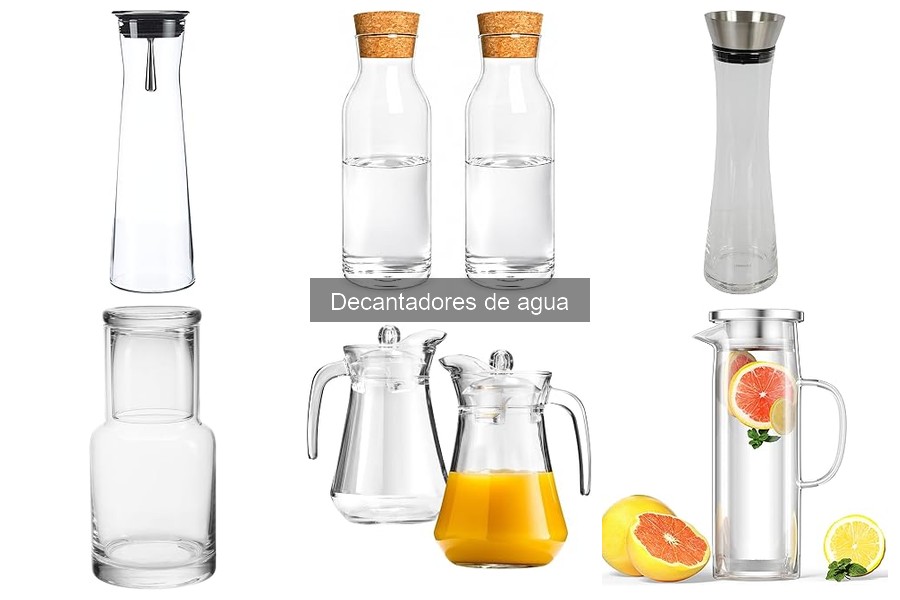 Comparativa de los Mejores Decantadores de Agua 2023