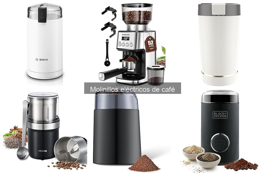 Comparativa de los mejores molinillos eléctricos de café 2023