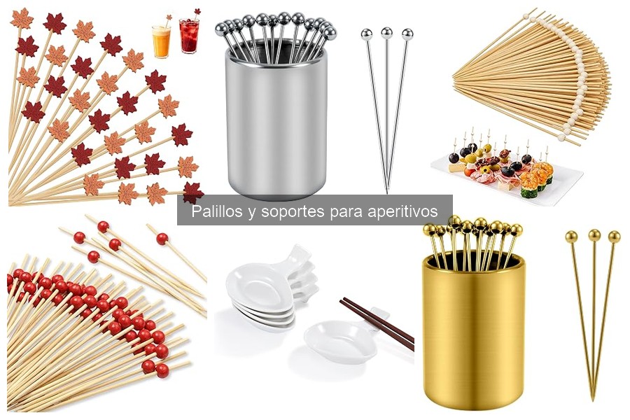 Comparativa de los mejores palillos para aperitivos en 2026