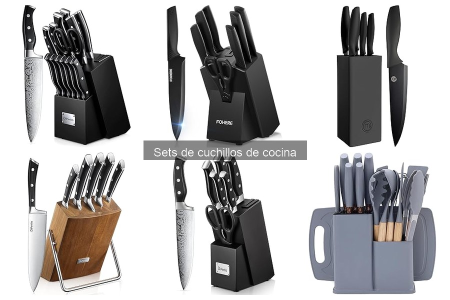 Comparativa de los Mejores Sets de Cuchillos de Cocina 2026