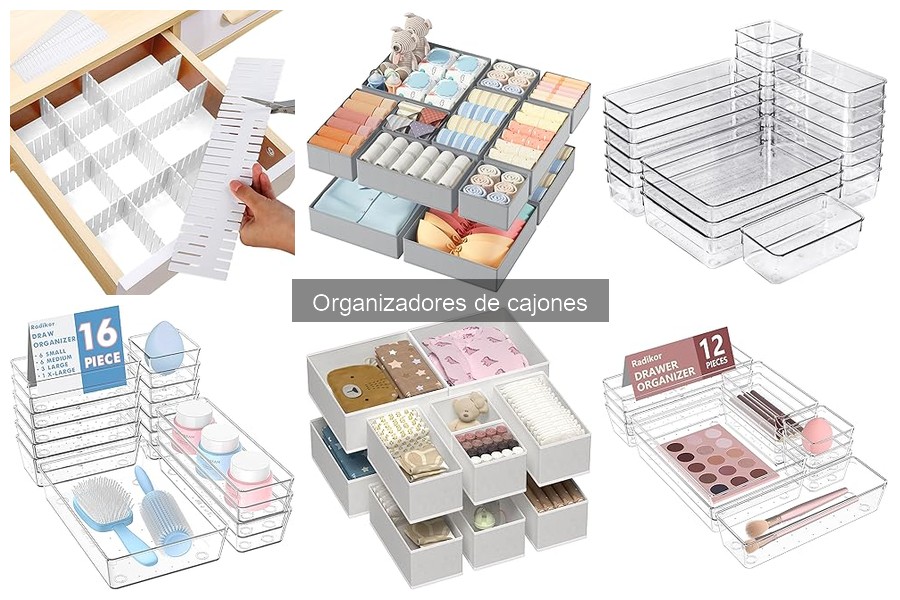 Comparativa de Mejores Organizadores de Cajones para Utensilios de Cocina