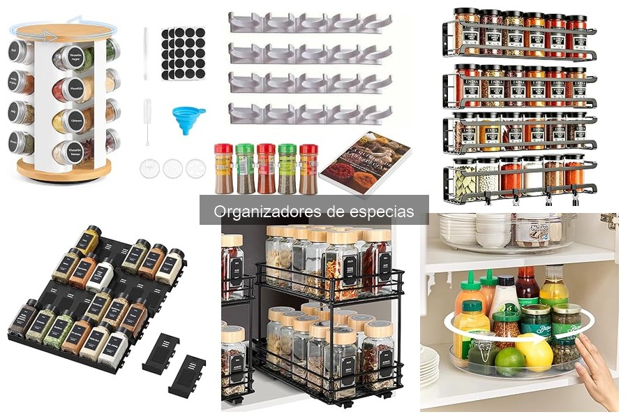 Comparativa: Organizadores de Especias Magnéticos vs. Estantes Tradicionales