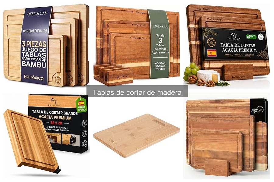 Comparativa: tablas de cortar de madera vs. plástico 2026