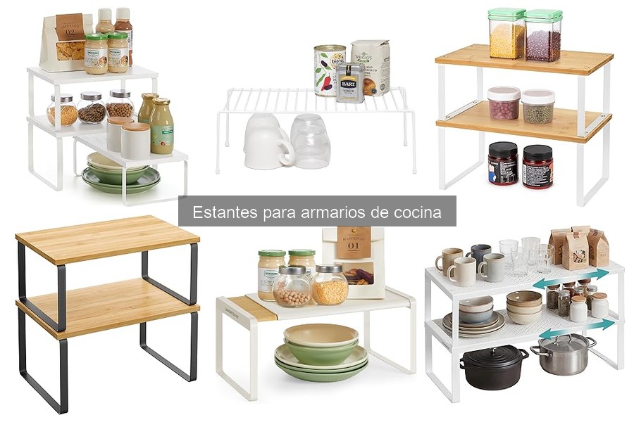 Errores al instalar estantes en armarios de cocina