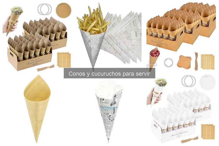 Errores comunes al usar conos y cucuruchos para servir