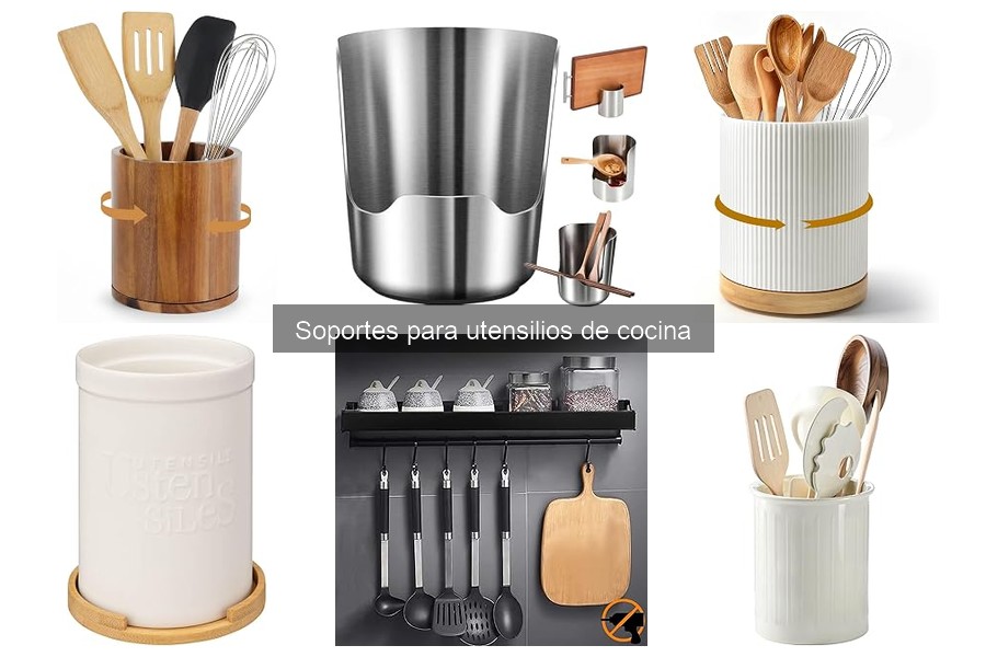 Guía para instalar un soporte para utensilios de cocina correctamente