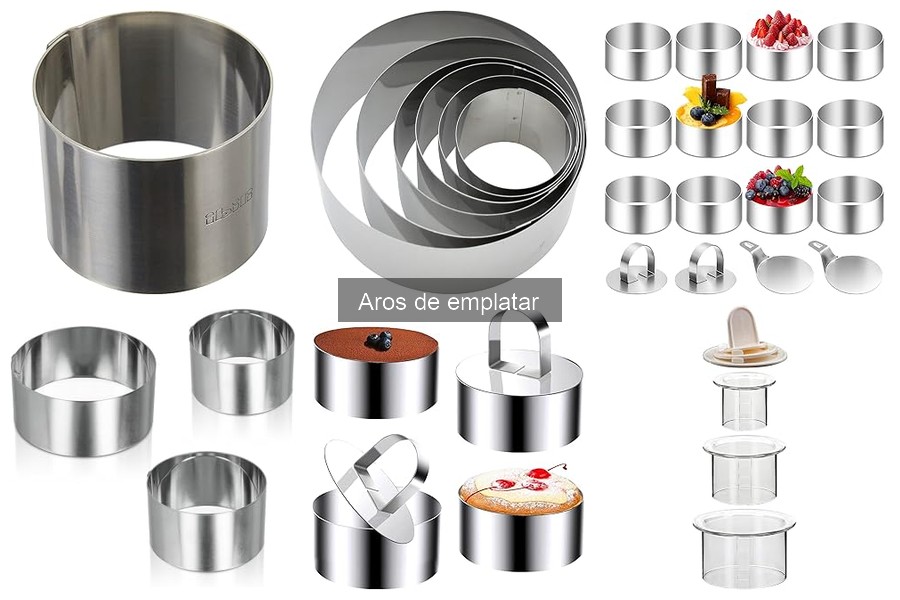 Mejores aros de emplatar para principiantes en cocina gourmet