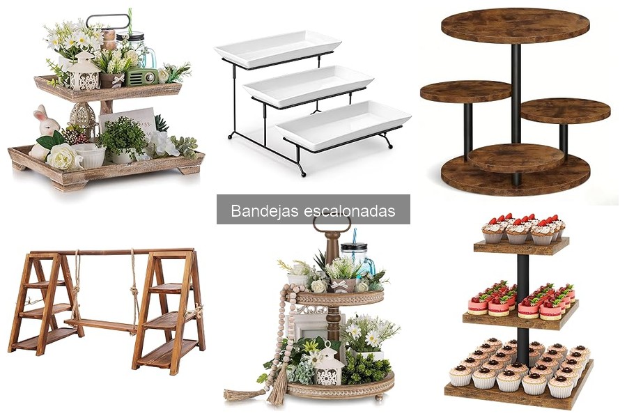 Mejores bandejas escalonadas para ocasiones especiales 2026
