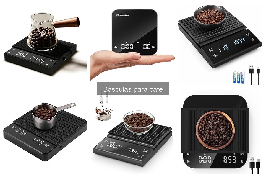 Mejores básculas para café: comparación 2026