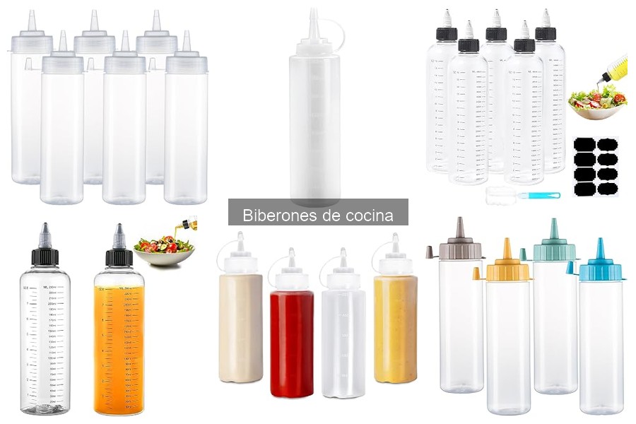 Mejores biberones de cocina para salsas en 2026