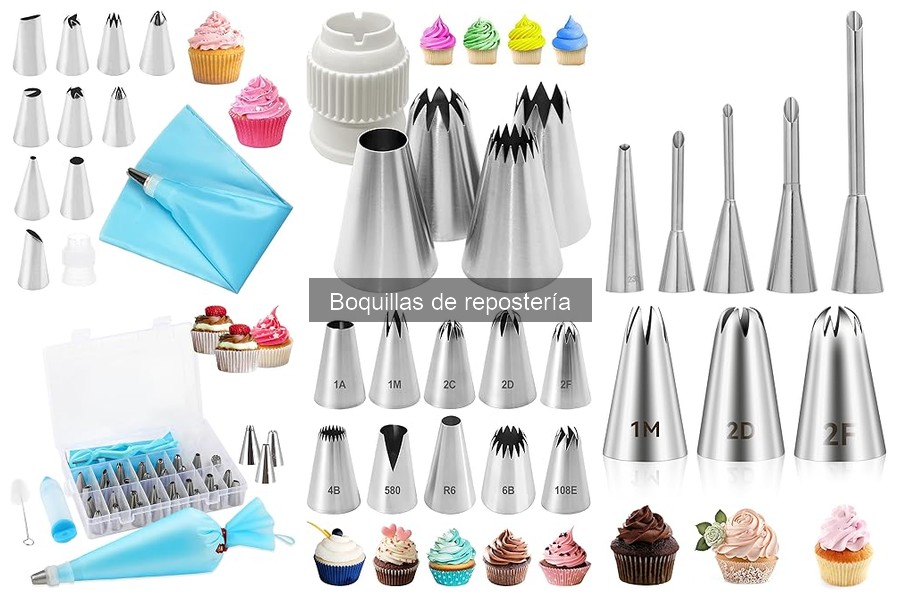 Mejores boquillas de repostería para decorar pasteles en 2026