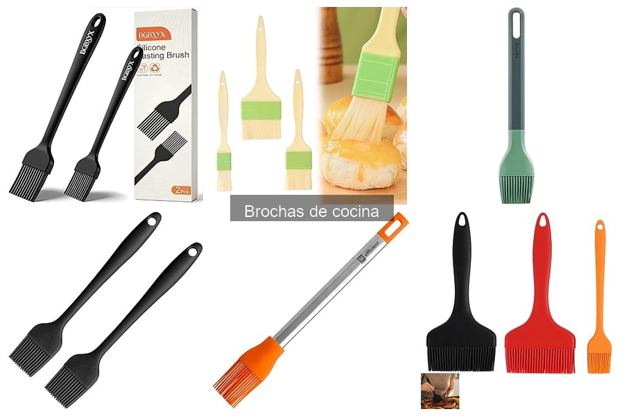 Mejores brochas de cocina para repostería en 2026