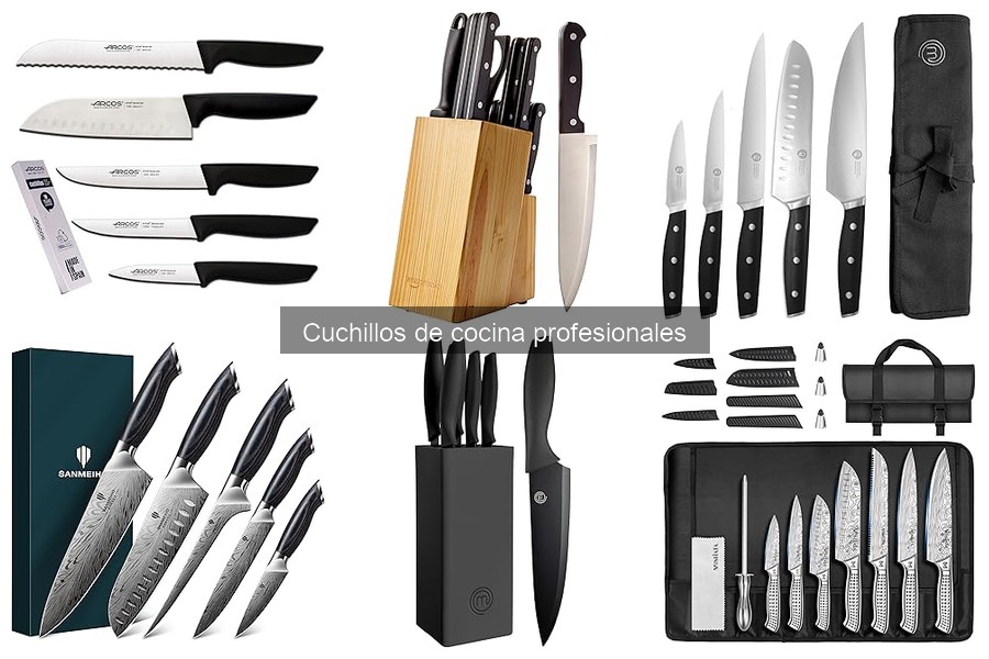 Mejores Cuchillos de Cocina Profesionales para Chefs Principiantes