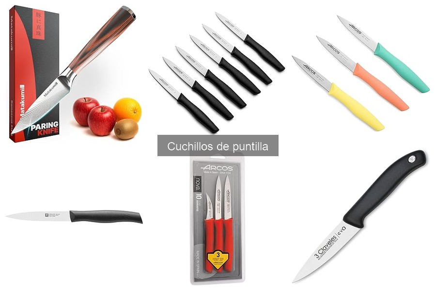 Mejores cuchillos de puntilla para cocina en 2026
