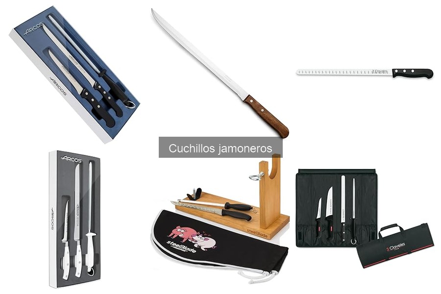 Mejores cuchillos jamoneros para uso doméstico en 2026