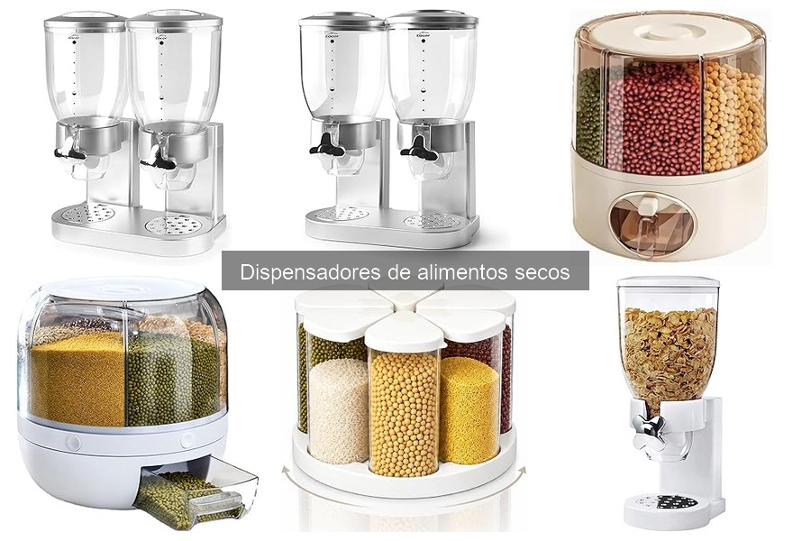 Mejores dispensadores de alimentos secos para tu hogar 2026