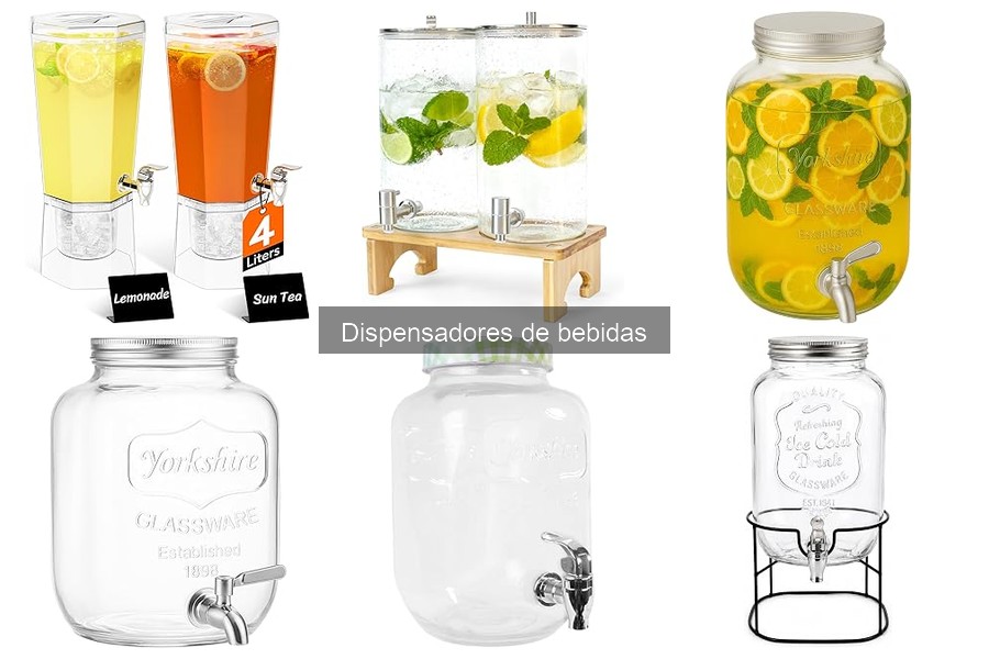 Mejores dispensadores de bebidas para fiestas en 2026