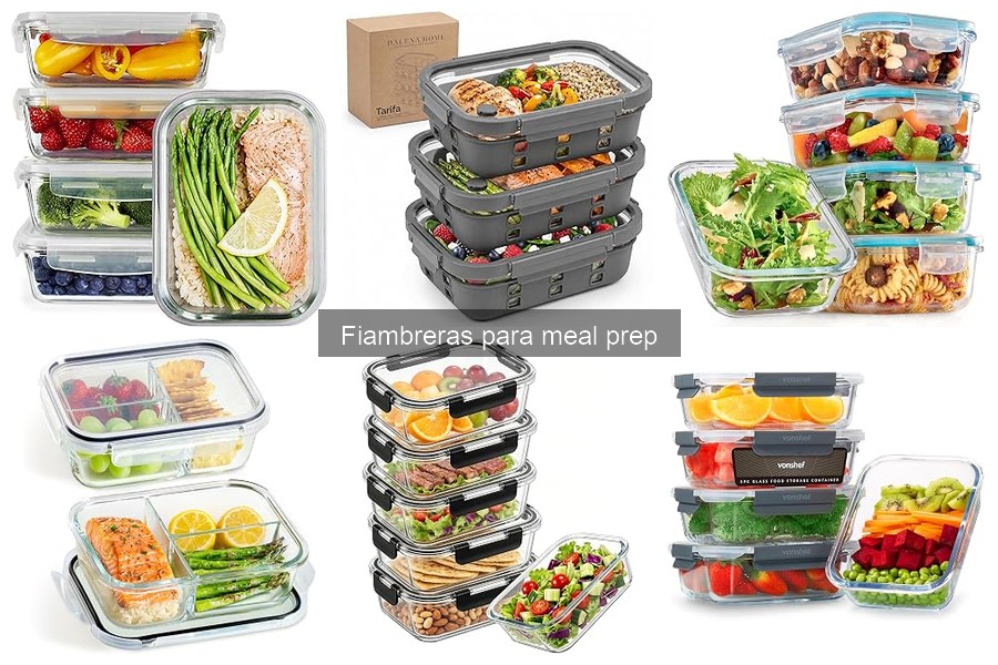 Mejores fiambreras para meal prep en 2026: comparativa completa
