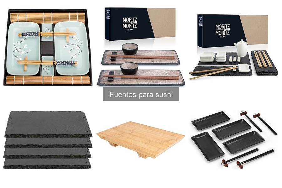Mejores fuentes para sushi en 2023: Comparativa completa