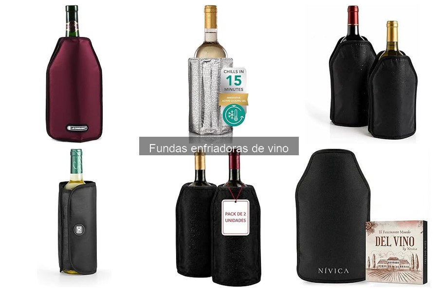 Mejores fundas enfriadoras de vino para uso doméstico 2026