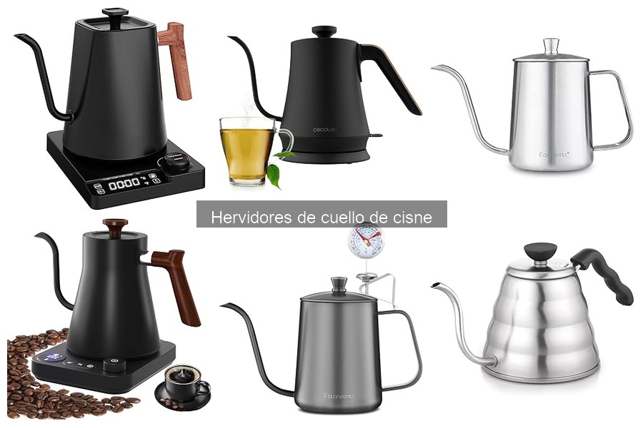 Mejores hervidores de cuello de cisne de 2023: Comparativa