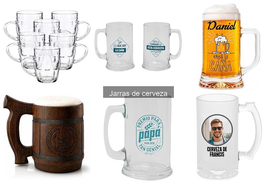 Mejores jarras de cerveza para regalar en ocasiones especiales