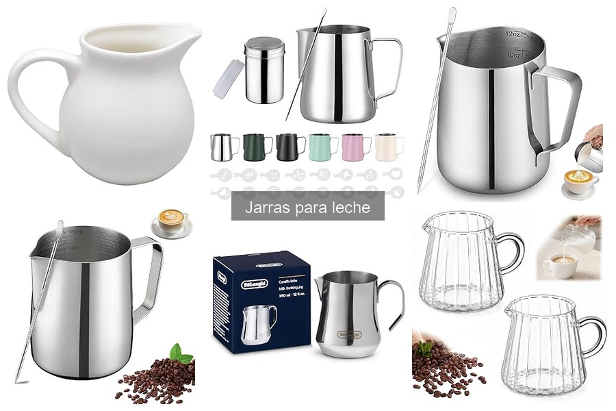 Mejores jarras para leche: comparativa de 2026