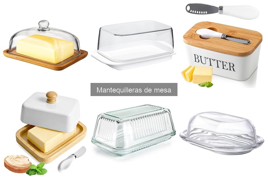 Mejores mantequilleras de mesa para familia y eventos en 2026