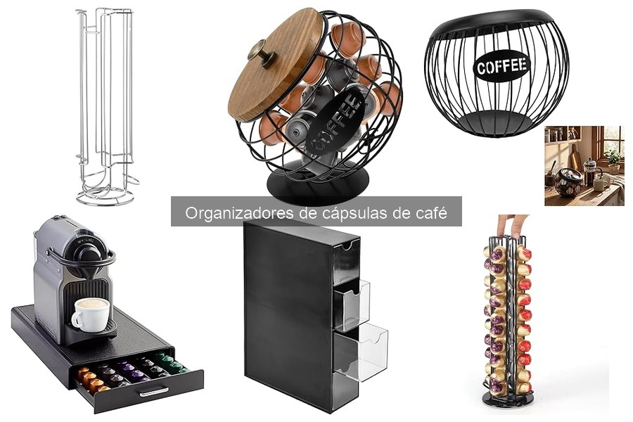 Mejores organizadores de cápsulas de café para cocina pequeña