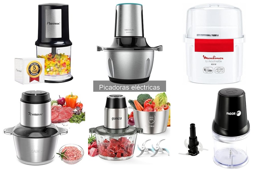 Mejores picadoras eléctricas para cocinar en casa en 2026