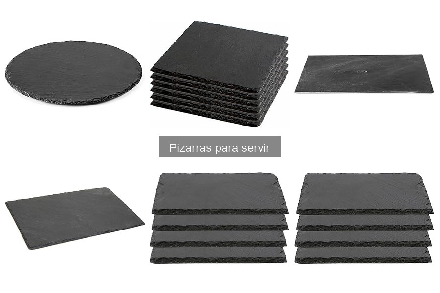 Mejores pizarras para servir según el tipo de comida en 2026